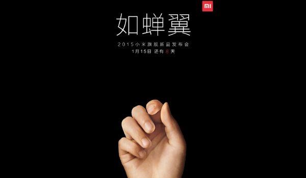 Xiaomi smartphone 5,1 millimeter