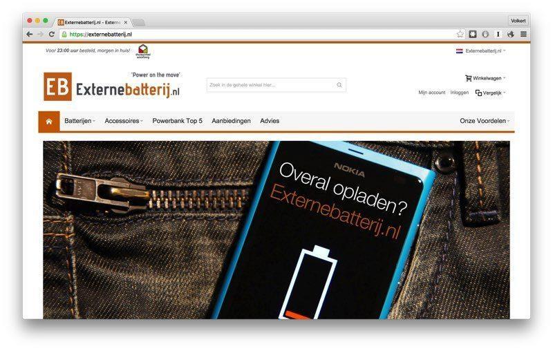 Een Xiaomi powerbank kopen via Externebatterij.nl