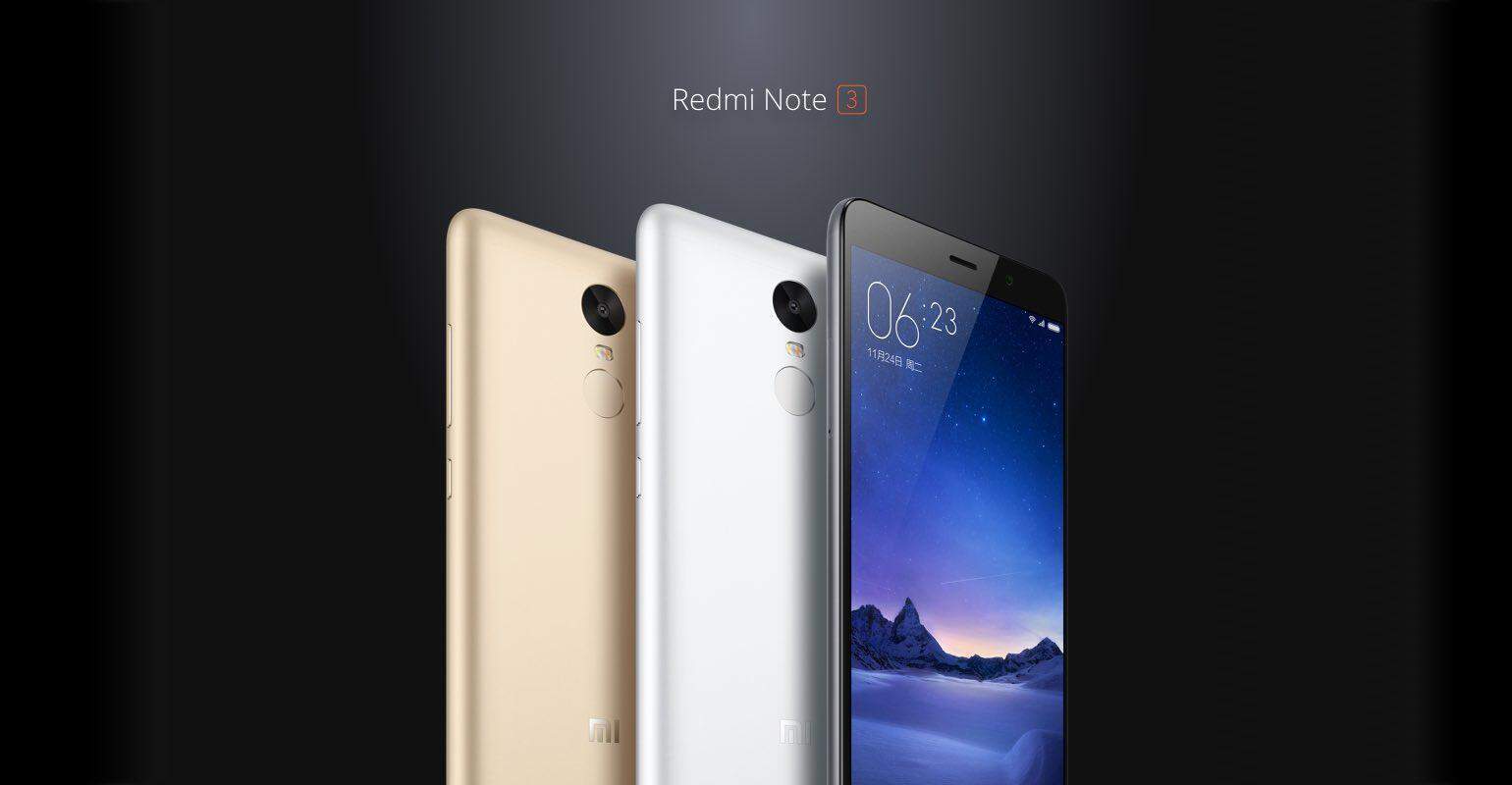 Tot eind januari korting op de Xiaomi Redmi Note 3 bij GearBest