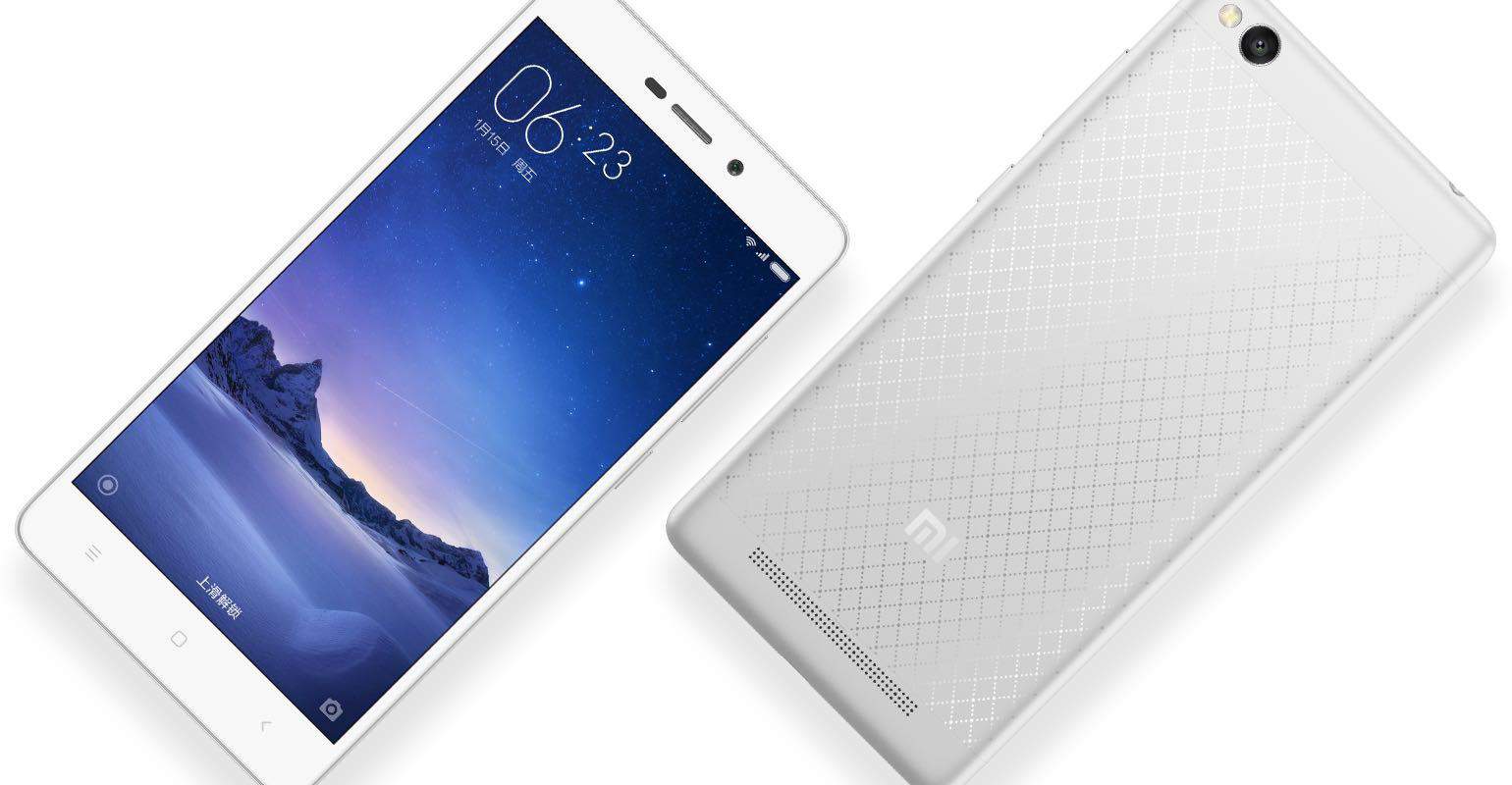 Xiaomi presenteert Redmi 3 met forse batterij, kost €96