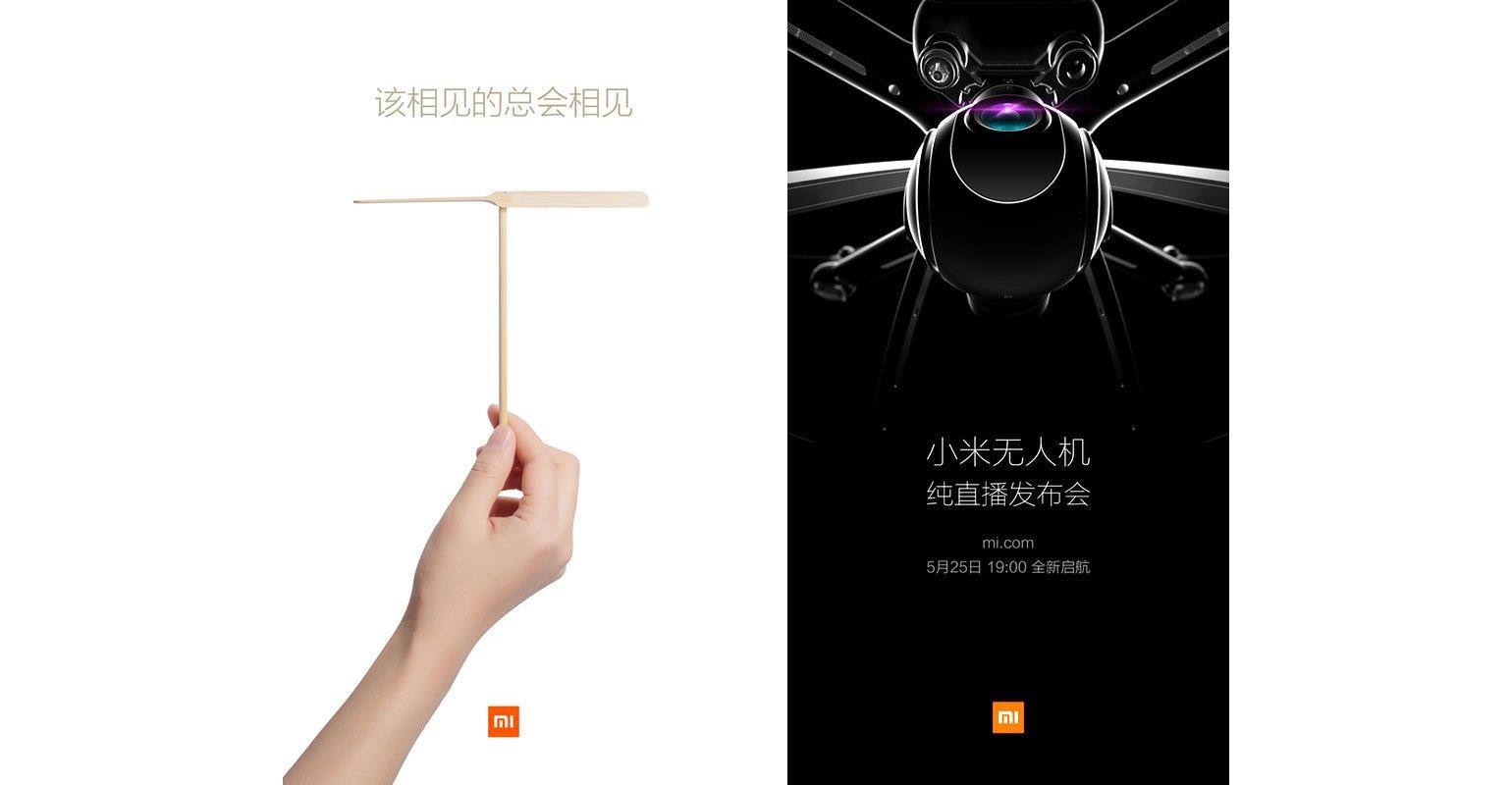 Xiaomi zal op 25 mei Mi Drone lanceren met ingebouwde 4K camera