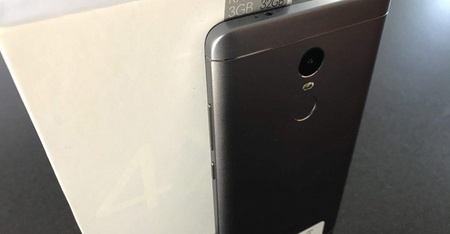 Review Xiaomi Redmi Note 4X camera en vingerscanner