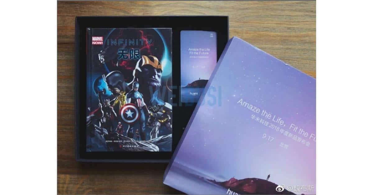 Xiaomi Huami Amazfit Avengers_ Infinity War edition boxset