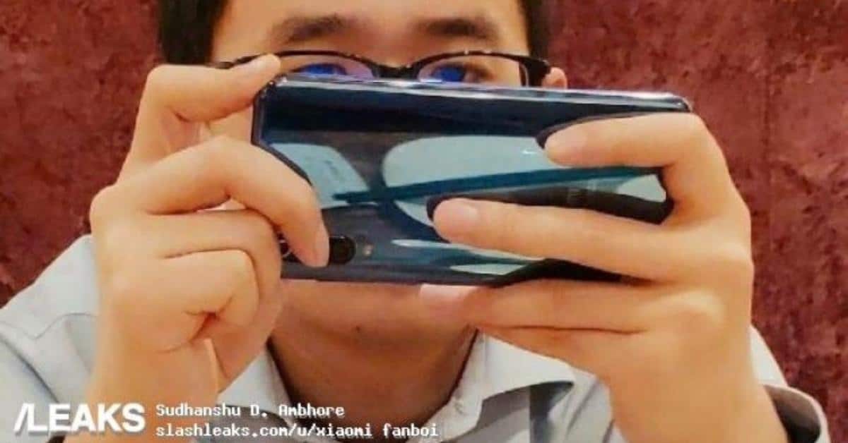 Xiaomi Mi 9 live werkend te zien.