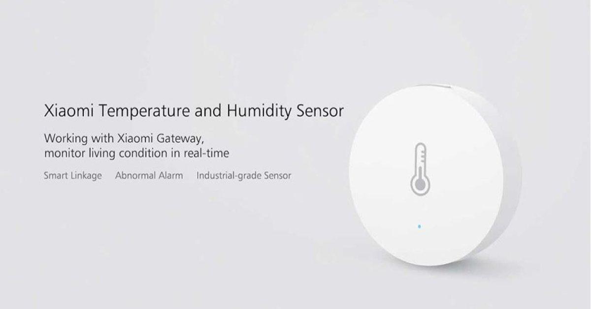 Xiaomi Mijia thermostaat en luchtvochtigheidsmeter