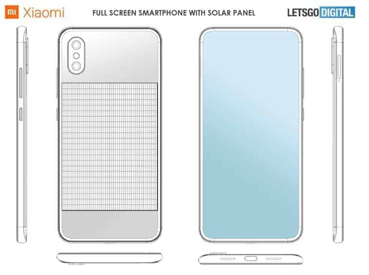 Xiaomi Mi Solar patent