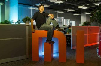 Xiaomi CEO Lei Jun. Xiaomi is nu de derde grootste smartphonemaker ter wereld.