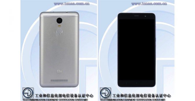TENAA keurt Xiaomi Redmi Note 2 Pro, krijgt metalen behuizing en vingerscanner