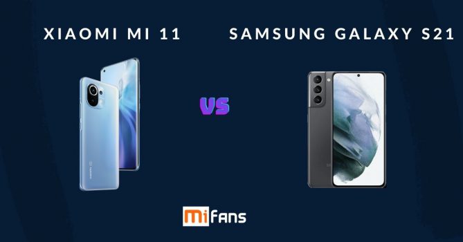 Xiaomi Mi 11 vs Galaxy S21
